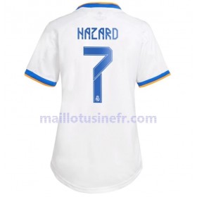 Maillot de Foot Real Madrid Eden Hazard 7 Domicile 2021-22 - Femme